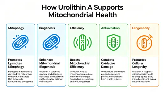 How Urolithin A Supports Mitochondrial Health How Urolithin A Supports Mitochondrial Health