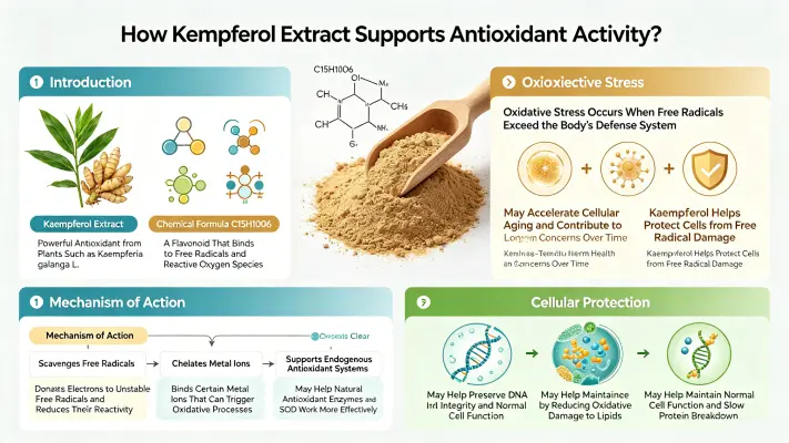 How Kaempferol Extract Supports Antioxidant Activity How Kaempferol Extract Supports Antioxidant Activity