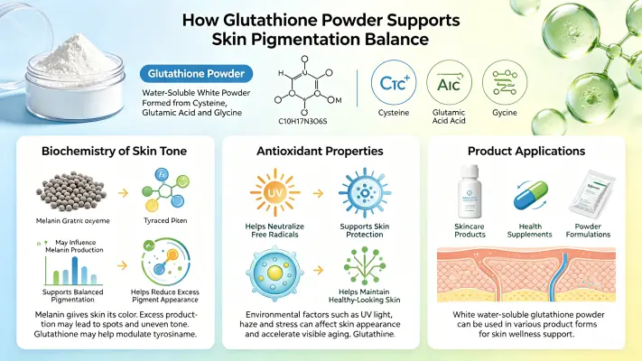 Bulk Glutathione Powder Fights Skin Pigmentation