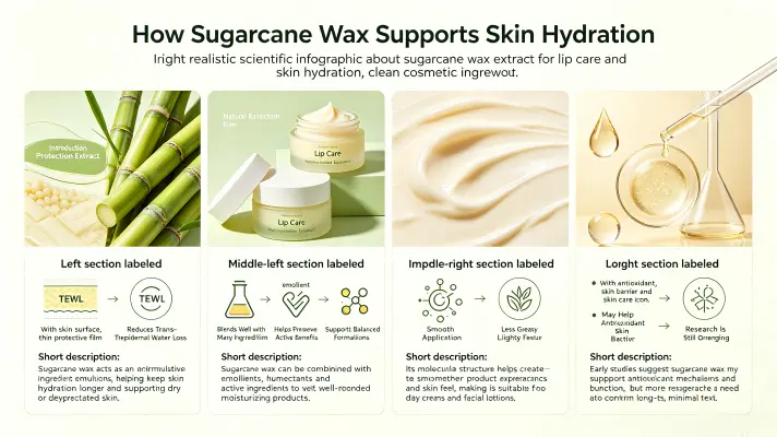 How Sugar Cane Wax Extract Improves Skin Moisture