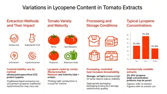 Lycopene Content Variations in Tomato Extract Lycopene Content Variations in Tomato Extract