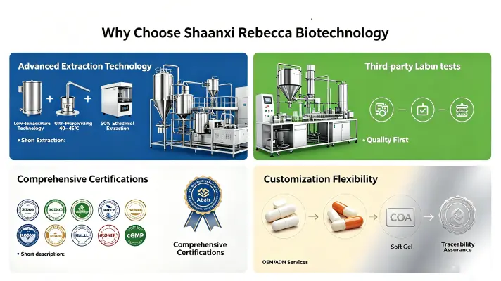 Why Choose Shaanxi Rebecca Biotechnology