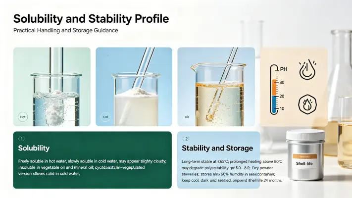 Solubility & Stability Profile Solubility & Stability Profile