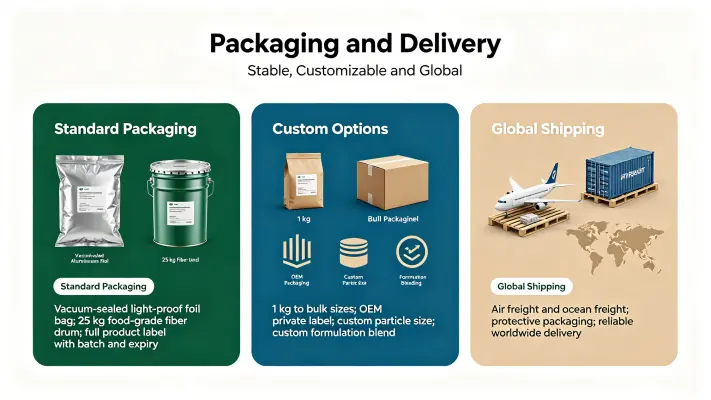 Packaging & Delivery