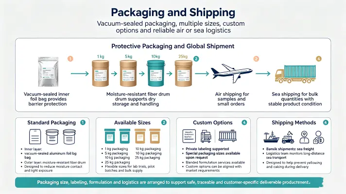 Packaging and Shipping Packaging and Shipping