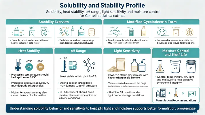 Solubility and Stability Characteristics