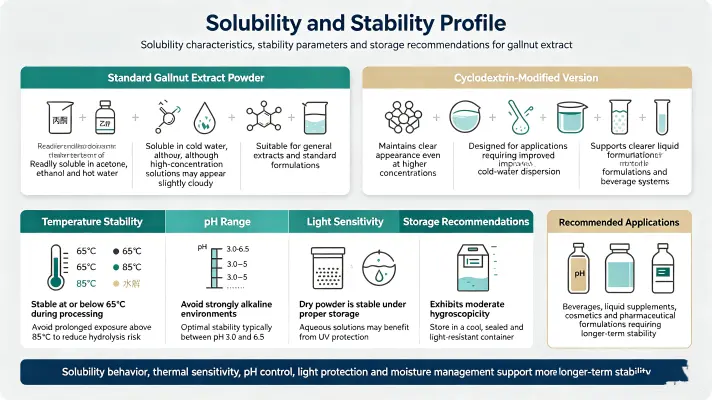 Solubility & Stability Profile