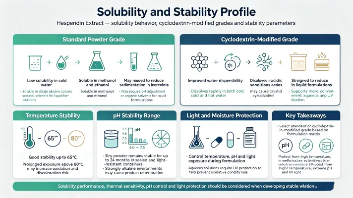 Solubility & Stability Characteristics