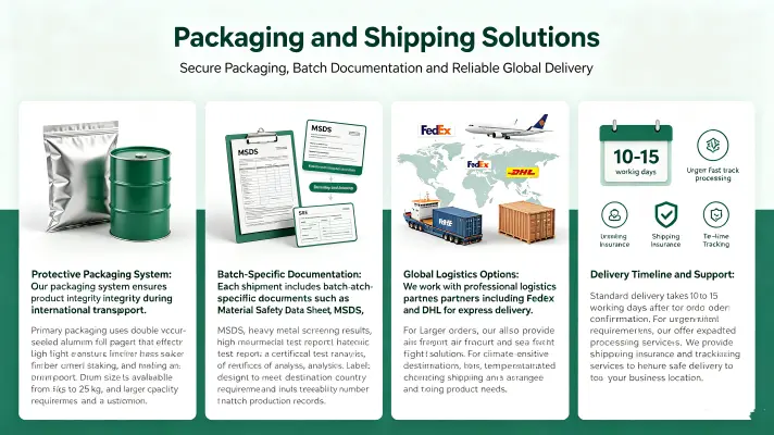Packaging & Delivery Packaging & Delivery