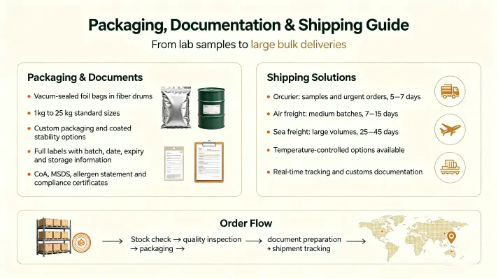 Packaging & Delivery