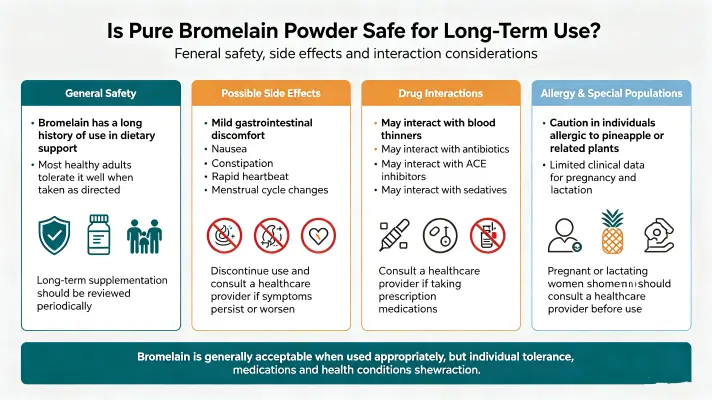 Is Pure Bromelain Powder Safe Long-Term