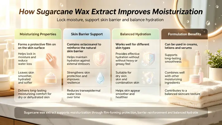 How Sugar Cane Extract Enhances Moisturization