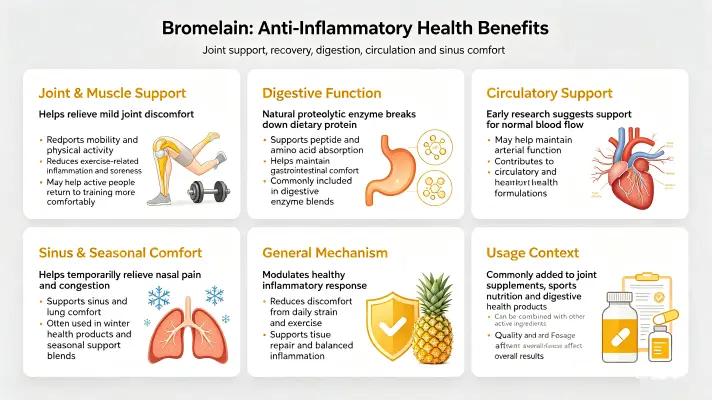 Top Anti-Inflammatory Benefits of Bromelain Top Anti-Inflammatory Benefits of Bromelain