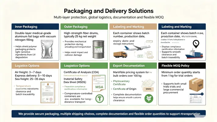 Packaging & Delivery