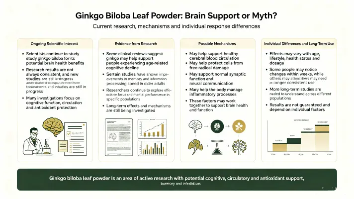 Ginkgo Biloba Leaf Powder Ginkgo Biloba Leaf Powder