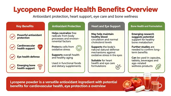 Top Health Benefits of Lycopene Powder