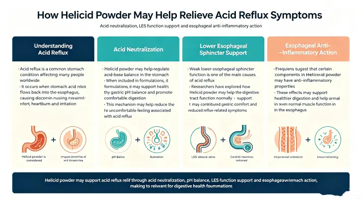 How Helicid Powder Helps Reduce Acid Reflux Symptoms How Helicid Powder Helps Reduce Acid Reflux Symptoms