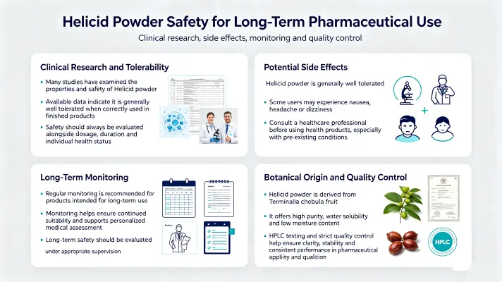 Is Helicid Powder Safe for Long-Term Use in Medicine