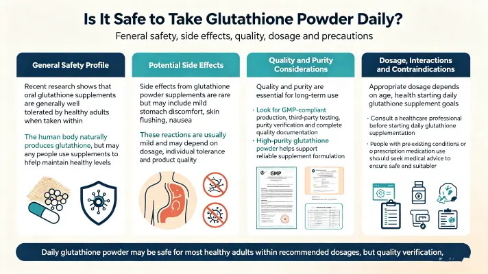 Is Daily Use of Glutathione Powder Safe Is Daily Use of Glutathione Powder Safe