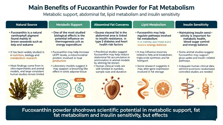 Top Benefits of Fucoxanthin Powder for Fat Burn