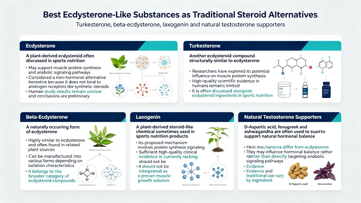 Best Ecdysterone Alternatives to Traditional Steroids Best Ecdysterone Alternatives to Traditional Steroids