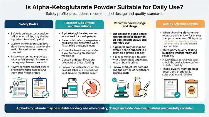 Is Alpha Ketoglutarate Powder Safe for Daily Use Is Alpha Ketoglutarate Powder Safe for Daily Use