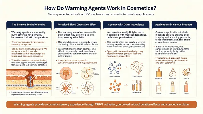 How Warming Agents Work in Cosmetic Products How Warming Agents Work in Cosmetic Products