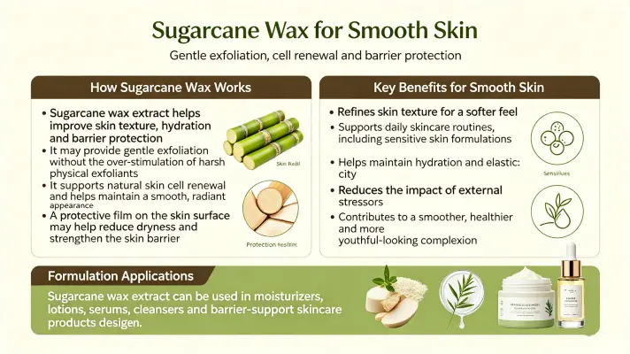 How Sugar Cane Wax Helps Achieve Smooth Skin How Sugar Cane Wax Helps Achieve Smooth Skin