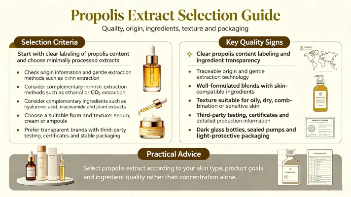 How to Choose the Best Propolis Extract for Your Skin