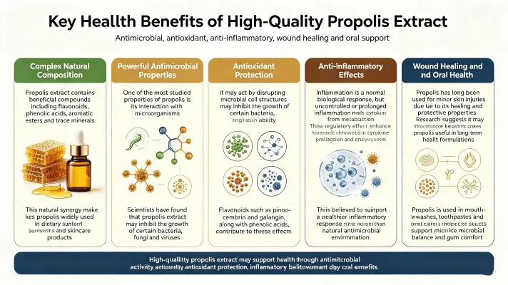 Top Benefits of the Best Propolis Extract for Health Top Benefits of the Best Propolis Extract for Health