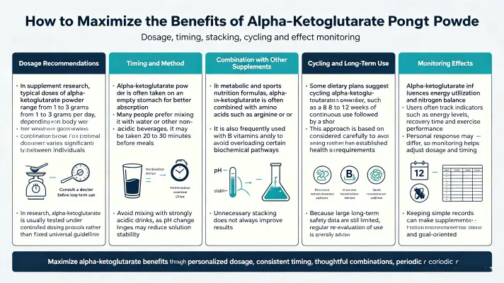 How to Get the Most Out of Alpha Ketoglutarate Powder How to Get the Most Out of Alpha Ketoglutarate Powder