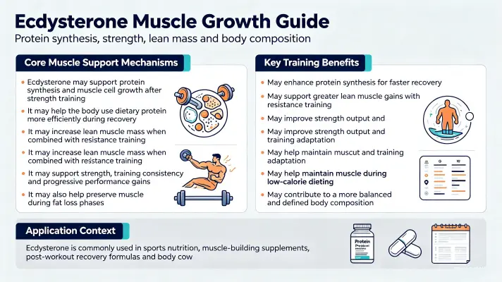 Top Benefits of Ecdysterone for Muscle Growth
