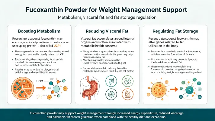 Fucoxanthin Powder for Weight Loss Support