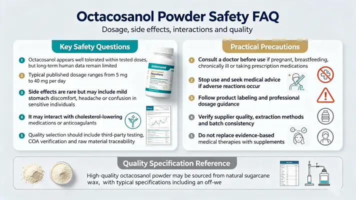 Is Octacosanol Powder Safe Is Octacosanol Powder Safe