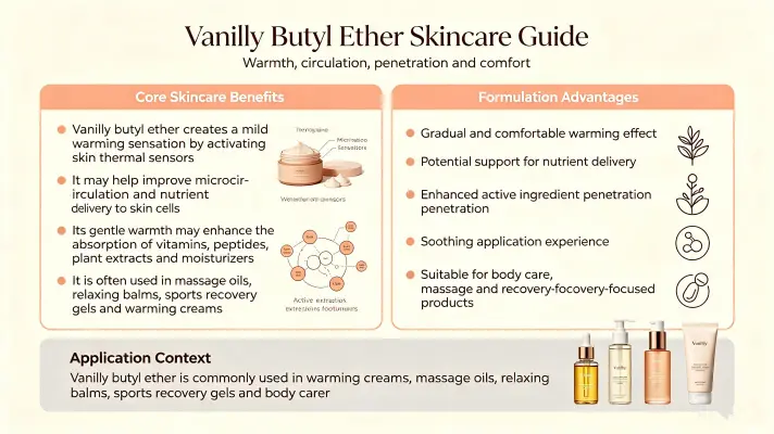 How Vanillyl Butyl Ether Enhances Skincare