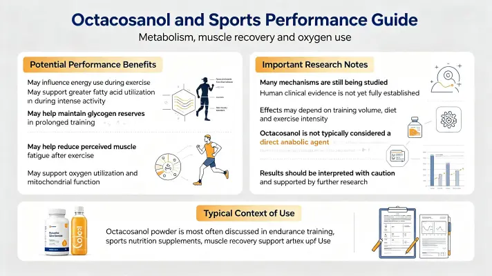 How Octacosanol Powder Boosts Athletic Performance