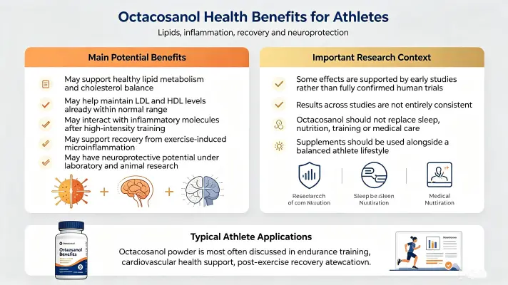 Key Health Benefits of Octacosanol Powder for Athletes