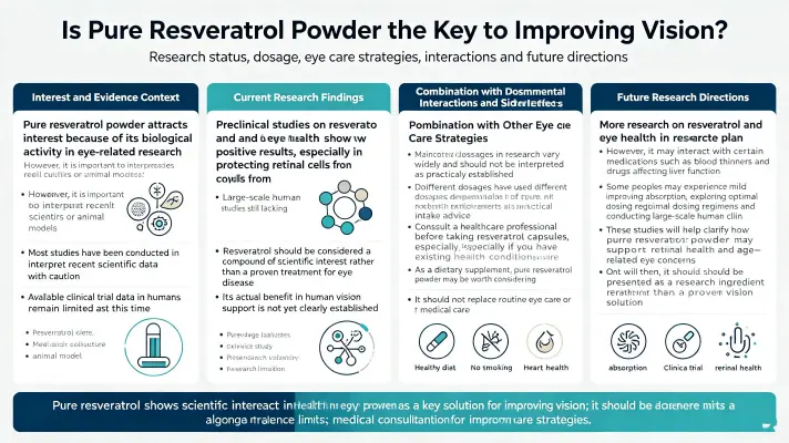 Is Pure Resveratrol Powder the Key to Better Vision