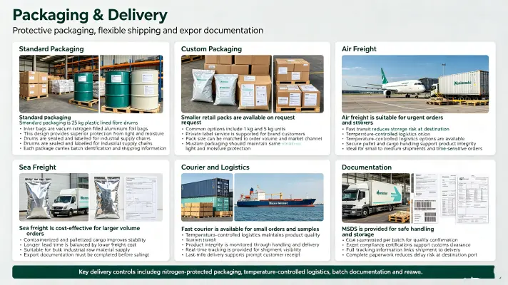 Packaging & Delivery Packaging & Delivery