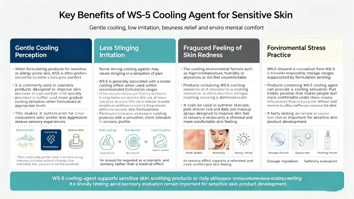 Top Benefits of WS 5 Cooling for Sensitive Skin