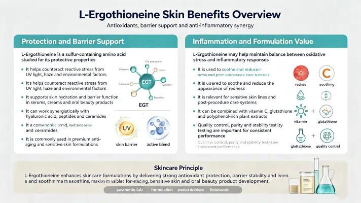Top Benefits of L-Ergothioneine Powder for Skin HealthTop Benefits of L-Ergothioneine Powder for Skin Health