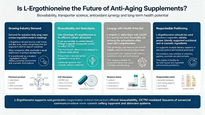 Is L-Ergothioneine the Future of Anti-Aging Supplements Is L-Ergothioneine the Future of Anti-Aging Supplements
