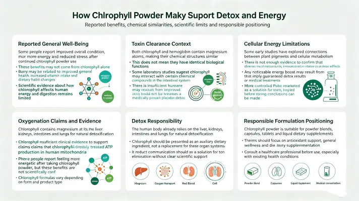 How Chlorophyll Powder Bulk Supports Detox and Energy How Chlorophyll Powder Bulk Supports Detox and Energy