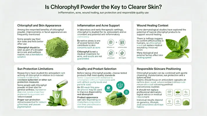 Is Chlorophyll Powder Bulk the Key to Clearer Skin