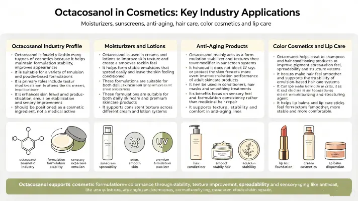 Octacosyl Alcohol in Cosmetics