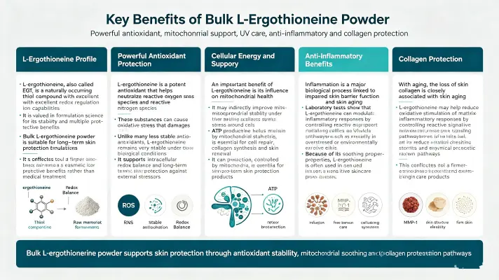 Top Benefits of Bulk L Ergothioneine Powder
