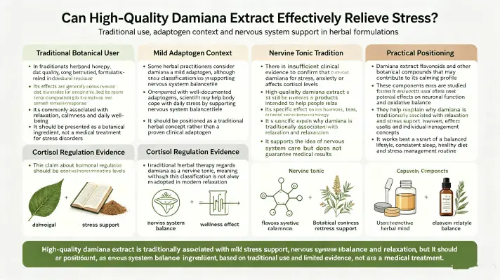 Is Best Damiana Extract Effective for Stress Relief