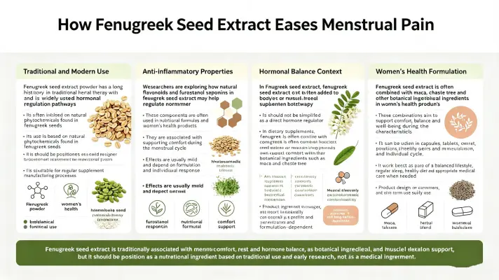How Fenugreek Seed Extract Eases Menstrual Pain