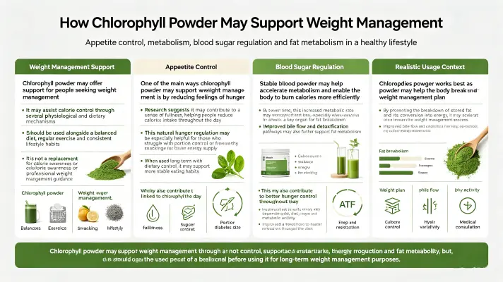 How Chlorophyll Powder Aids Weight Loss How Chlorophyll Powder Aids Weight Loss