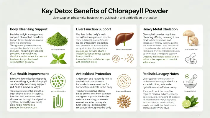 Top Benefits of Chlorophyll Powder for Detox